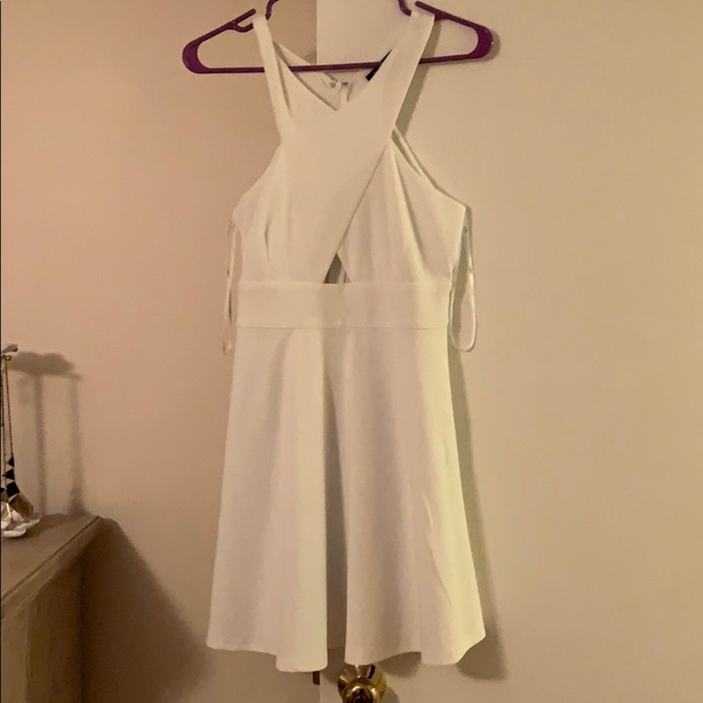 Lulus cutout skater dress